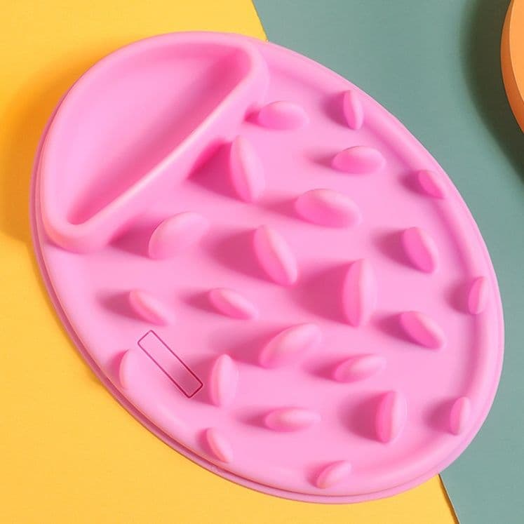 ペット食器 ゆっくり食べさせる早食い防止食器