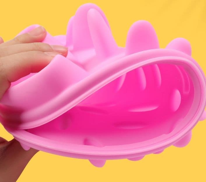 ペット食器 ゆっくり食べさせる早食い防止食器